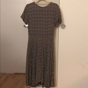 Polka dot black & cream dress from H&M